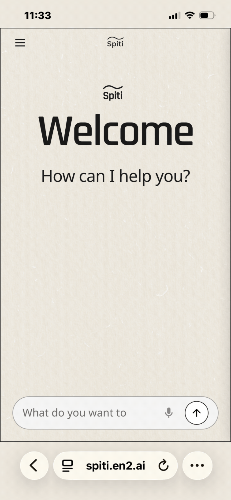 Spiti mobile demo