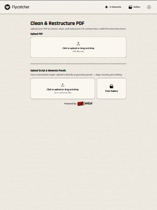 Flycatcher screenshot 1